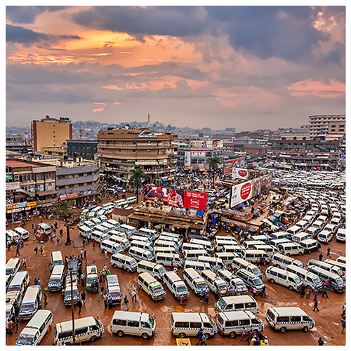 Kampala bus terminal